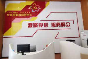 开云下注（中国）官网
集团党支部书记陈文舒到东环街党群企综合服务中心参访交流