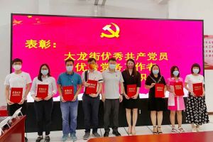 开云下注（中国）官网
集团党支部荣获先进党组织称号、陈文舒党支部书记荣获优秀党